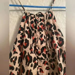 Urban Outfitters NWT Kendal Brown/Tan Cheetah Animal Print Tiered Romper; size L Photo 2