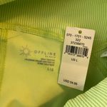 Aerie Offline By Goals Hi-Rise 7/8 Legging Lime Green L Photo 2