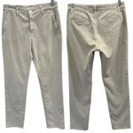 AG Adriano Goldschmied  Caden Tailored Trouser Light Taupe Size 25 Career Office Photo 1
