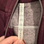 Lululemon Women’s Maroon Scuba Hooded Jacket Sz 10 Photo 4