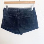 American Eagle 360 Super Stretch Faded Black High Rise Shortie Shorts Photo 5
