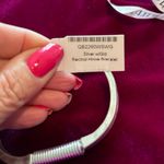 NWT Hammered Metal Hinge Bangle Bracelet Photo 6