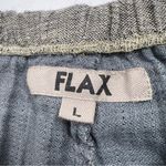 Flax  100% Linen Pull On Pants Photo 4