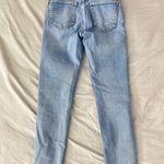 ZARA Distressed Straight Jeans Photo 4
