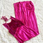 Vintage 90s Satin Pink Gown Size undefined Photo 8