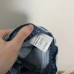 Reformation Liza Ultra High Rise Straight Organic Cotton Jeans in Blue Malta 24 Photo 6