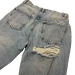Garage Denim Size 3/26 Distressed Medium Wash Wide Leg Jeans Photo 4