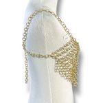 Free People  Revival Body Chain in Gold NWT Bohemian Festival Coachella Photo 4