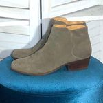 Sole Society Suede Leather Tan Ankle Boots Size 9.5 Photo 0