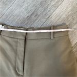 Aritzia  Babaton Agency Pant Wool Trousers Tan Front Crease Minimalist like new 0 Photo 8