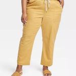 Knox Rose Women's Relaxed Fit Tapered Jogger Pants Topaz Amber Size 2X Photo 1