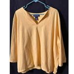 Denim & Co 2-Pack 3/4 Sleeve Top Size 3X Photo 0