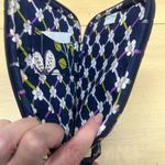 Vera Bradley Purple  Ipad / E Reader Case Birds Flowers Navy Blue 9 x 7 EUC Photo 1