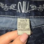 ✨HP✨Embellished Wing Cross Low Rise Skinny Jeans✨ Blue Size undefined Photo 6