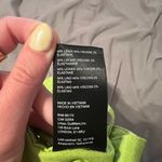 Urban Outfitters Lime Green Halter Zip-Up Top Photo 4