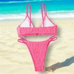 Boutique Super Sexy Pink Textured Bikini Set​​​​​​​​​ ✨ Photo 2