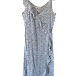 Madewell  Ruffled Wrap Maxi Dress in Americana Floral Photo 7