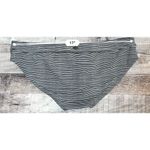 prAna BOGOF  Breya Hipster‎ Black Striped Bikini Swim Bottom XL Designer Beach Photo 5