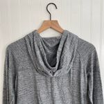 Nike  Women's Gray Cotton Blend Long Sleeve Casual Hooded Full Zip Jacket Size S Photo 6