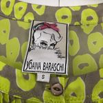 Yoana Baraschi  womens Long sleeve button up sheer blouse yellow small Photo 5