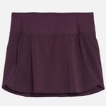 Athleta  Run With It Skort 14.5” Tennis Running Pickleball Agate Purple Size XL Photo 3