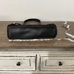 American Living  Black Shoulder Bag with Silver Buckle Accents Photo 3