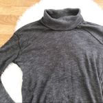 Free People Split Back High Low Gray Turtleneck Photo 8