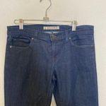 J Brand Seven-Eighths Dark Blue Denim Ankle Jeans EUC Sz 29 Cotton Skinny Cotton Photo 1