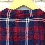 Rails Anthropologie  Women's Small Sloane Plaid Crop Tie Front Long Sleeve Shirt Photo 8