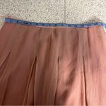 Tahari NWT  100% Silk Turtledove Floral Eyelet Swing Skirt Pink Women’s Size 8 Photo 6
