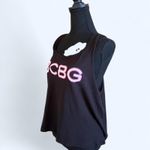 BCBGMAXAZRIA Black and pink BCBG vintage Y2K tank top Size Large Photo 4