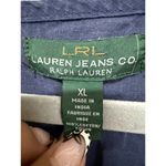 Ralph Lauren Lauren  Navy Boho Tank Size XL Blue Minimalist Bohemian Chic Photo 5