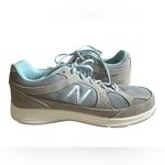 New Balance  WW877SB Silver Blue 877 Walking Shoes Womens Size 9.5 Wide. EUC Photo 6