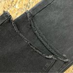 Romwe  Women’s Black Flame Pocket Straight Leg Jeans High Rise Goth Grunge Punk 2 Photo 7