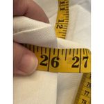 Reiss Lily Pull-On Straight-Leg Trousers Button Fly Size 6 White Coastal Photo 13