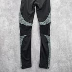Therapy Black Gray Long Activewear Running Mesh Legging Pants Bottoms Yoga Large Photo 5