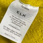 ELK Green Honning Merino Wool Blend Poncho Sweater Womens Size Small/Medium S/M Photo 6