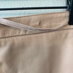 Tufi Duek Tan leather skirt size 40 (s)‎ Tan Photo 8