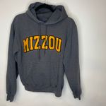 Champion Gray Mizzou Hoodie Sz Small Cotton Blend Photo 4