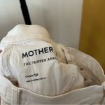 MOTHER The Tripper High Rise Ankle Jeans Kick Flare Cream NWT $218 Size 27 (4) White Photo 8