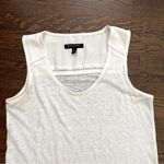 Banana Republic  White Linen Tank Top, Size XS Photo 3