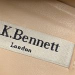 LK Bennett L.K. Bennett London Black Suede Block Heels Classic Shoes S-234 Sz 39 EU Photo 2