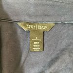 White House | Black Market Navy Blue and White Blazer Jacket Size 8 Photo 6