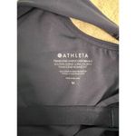 Athleta  women’s Blue Medium Sports Bra Soft Stretchy Yoga Gym Pullover Photo 4