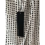 Lucy Paris  Womens Medium White Polka Dot Blouse Puff Sleeve Milkmaid NEW Lux Photo 6