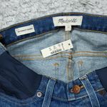Madewell READ Maternity Side-Panel Skinny Jeans Size 24 Blue Adjustable Edition Photo 3
