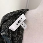 Likely  x Revolve Hanner Long Sleeve Floral Gray Dress Size 8 / Medium Boho Party Photo 8