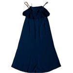 Aritzia  Wilfred Georgette Ruffle Spaghetti Strap Silk Dress Size XS Photo 7