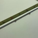 Monet Signed Gold Tone Necklace Rhinestone Horseshoe Shape? With ExtensionChain Photo 7