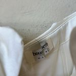 House Of CB  'Emanuela' Ivory white Draped Ruched Mini Dress NWOT size L‎ Photo 9